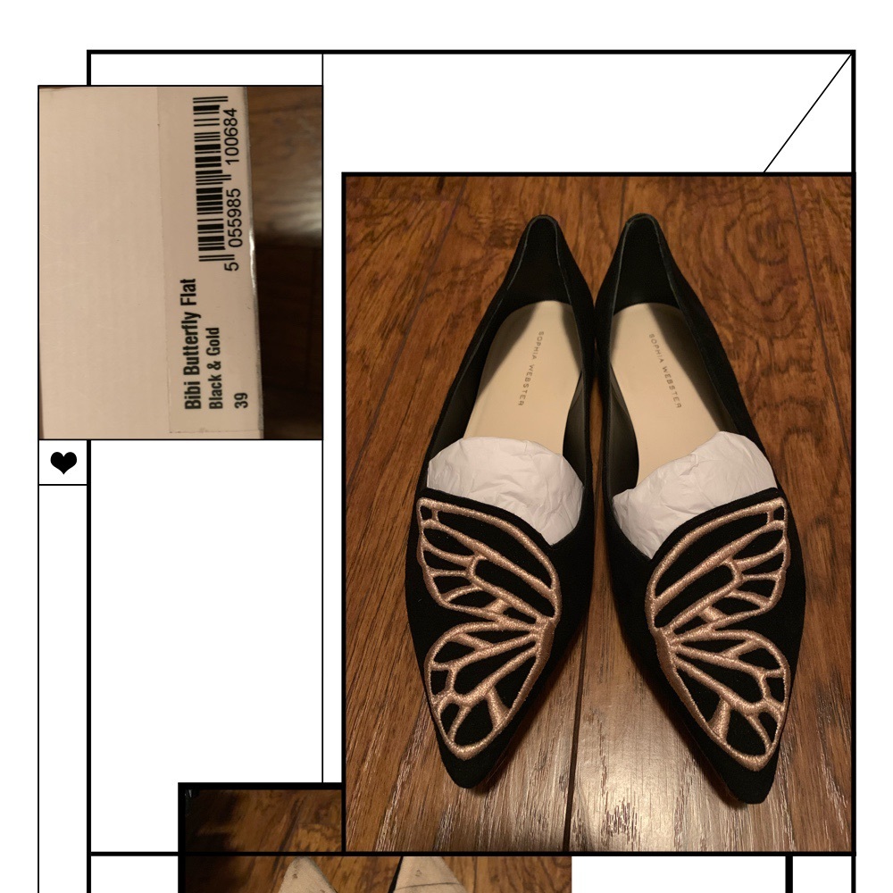 Sophia Webster butterfly flats